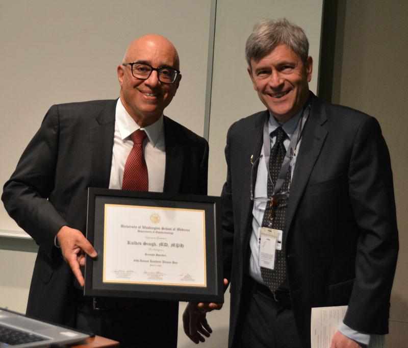 Dr. Singh and Dr. Van Gelder